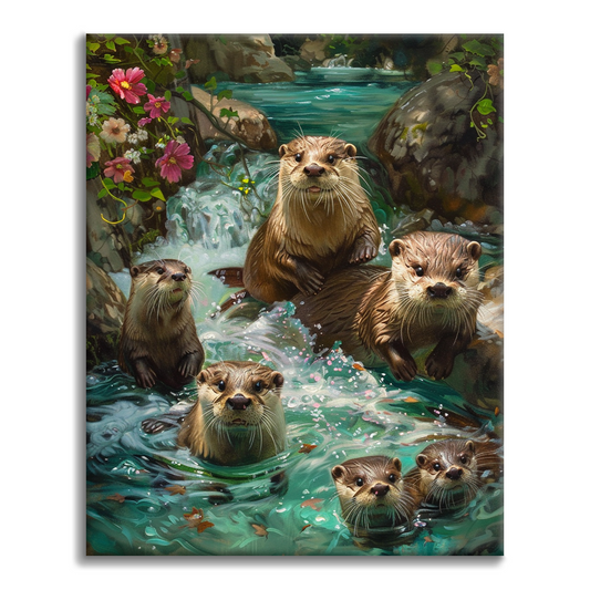 Nutria – Pintar por números