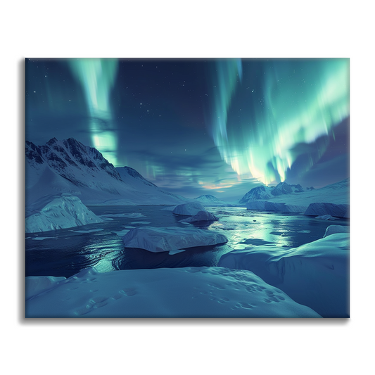 Aurora Boreal – Pintar por números