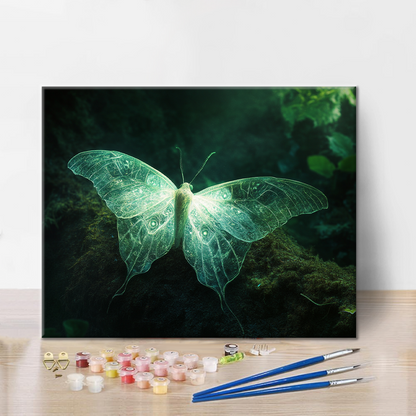 Mariposas fantasma – pintar por números