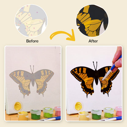 Mariposa – Pintar por números