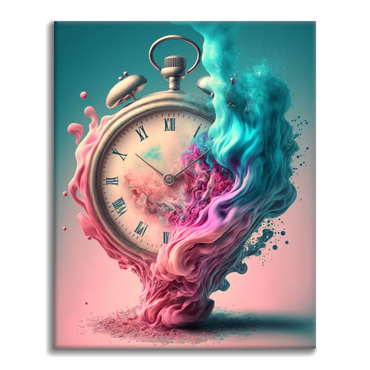 Reloj – Pintar por números