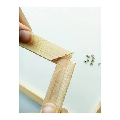 DIY houten frame, klaar om te monteren