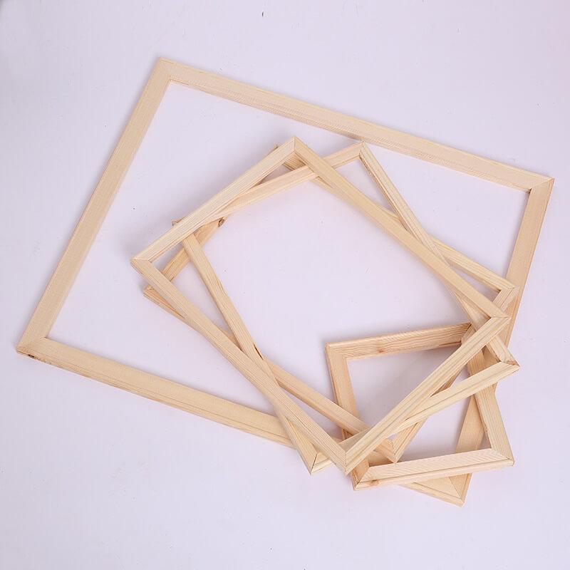 DIY houten frame, klaar om te monteren